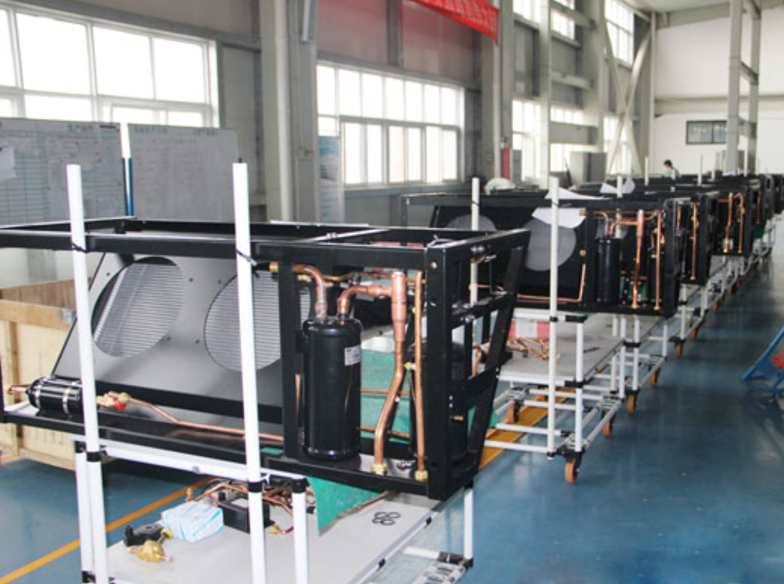 Refrigeration production line