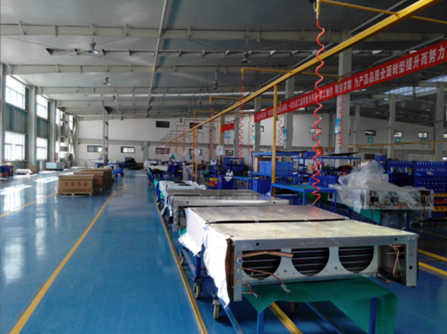 Industrial manufacturing line